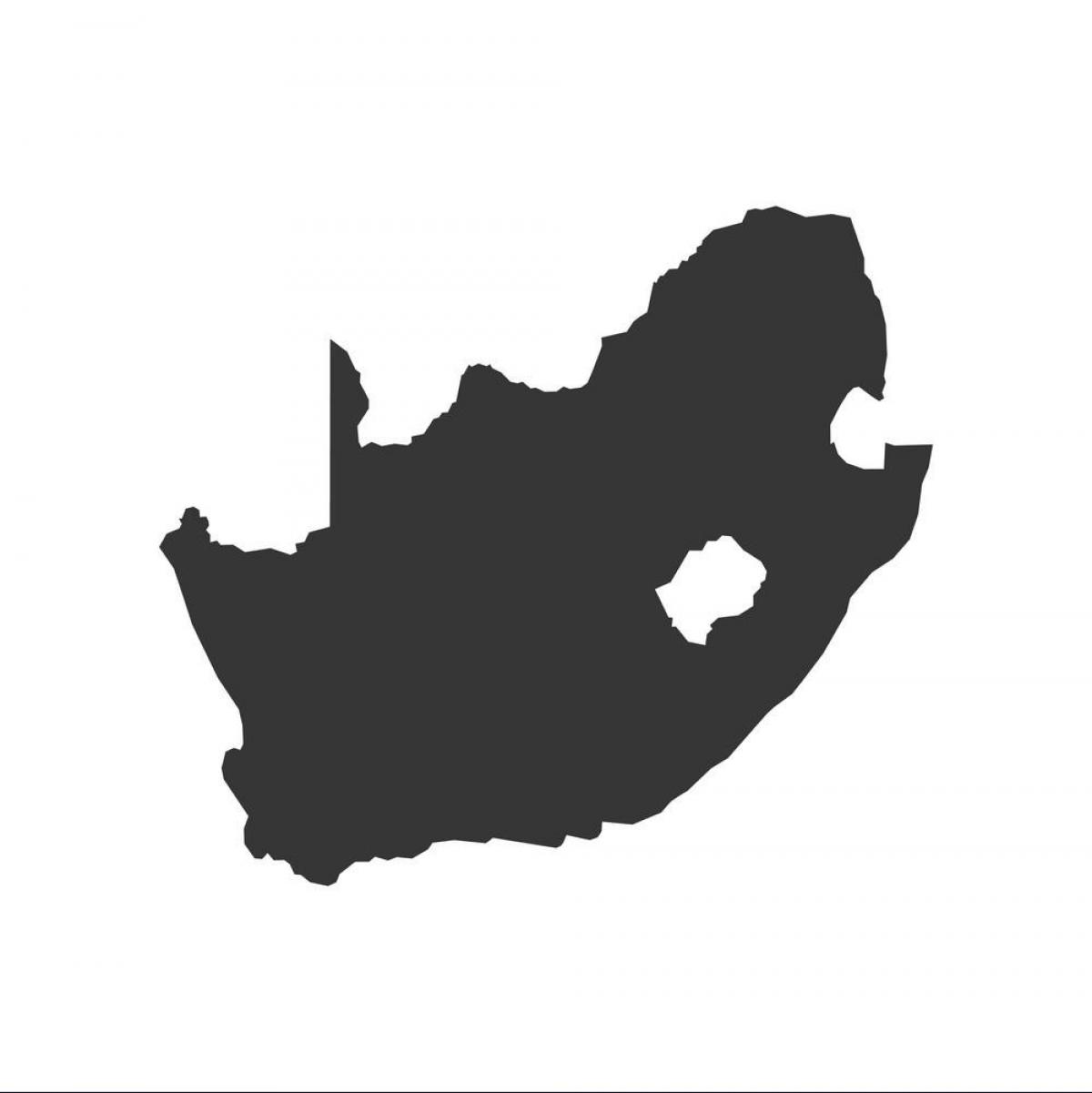 خريطة معالم جنوب أفريقيا