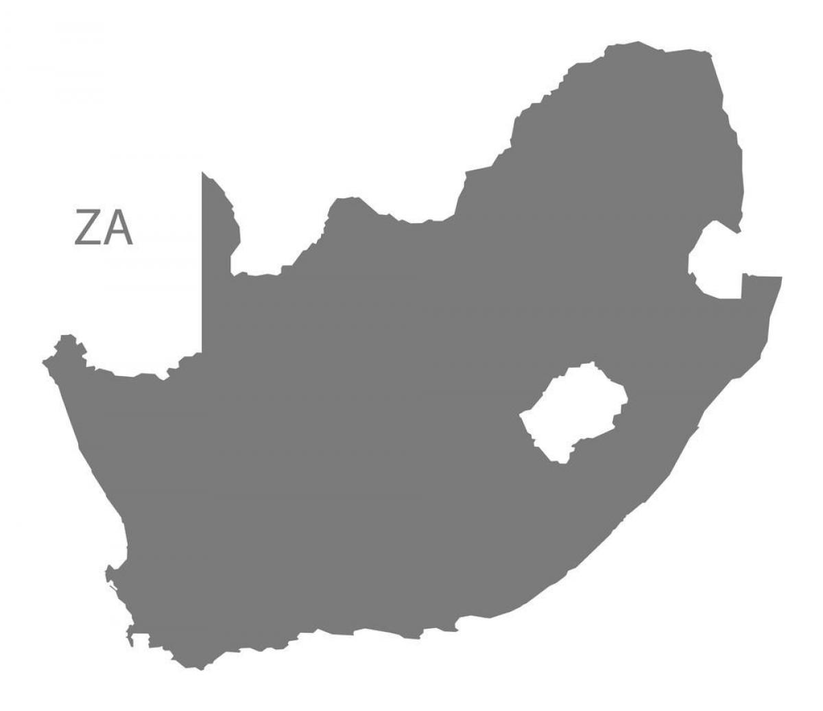 خريطة متجه جنوب أفريقيا
